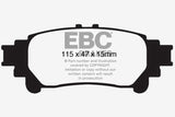 EBC 13+ Lexus GS350 3.5 RWD Greenstuff Rear Brake Pads DP21850