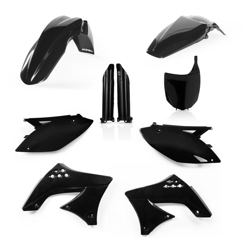 Acerbis 09-11 Kawasaki KX450F Full Plastic Kit - Black 2198060001