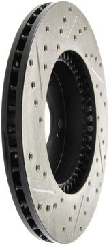 StopTech 97-01 Acura Integra Type R / 97-01 Honda CR-V Slotted & Drilled Left Front Rotor 127.40026L