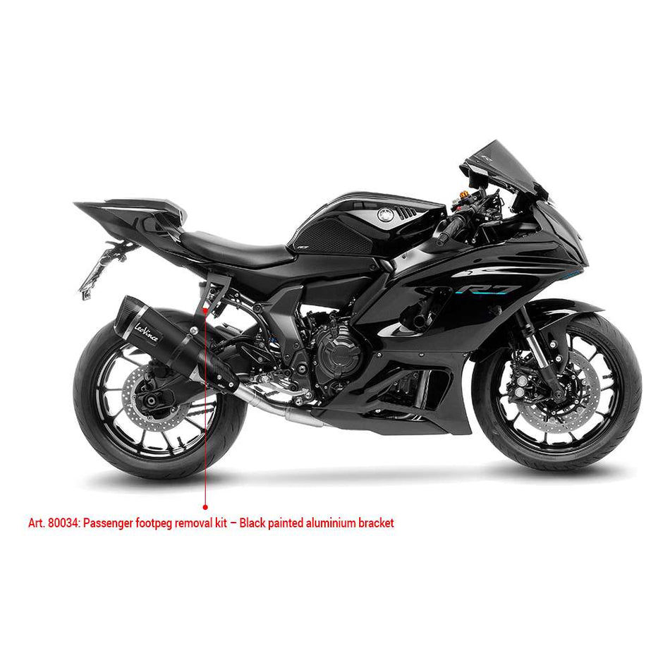 LEOVINCE Schalldämpferhalterung - Aluminium YZF-R7 2021 - 2023 80034 1861-1654 