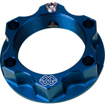 GILLES TOOLING Top Yoke Nut - ACMA - Blue ACMA-28-10-BL