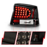 ANZO 2006-2008 Dodge Charger LED Taillights Black 321014