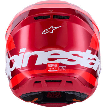 ALPINESTARS SM7 Helmet - Core - Gloss Red - XL 8301826-3127-XL