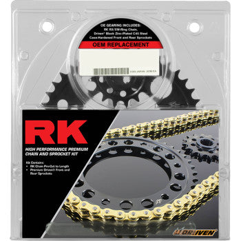 RK Chain and Sprocket Kit - OEM Replacement - Natural - Suzuki GSX 600F Katana '98-'06 3074-890EX