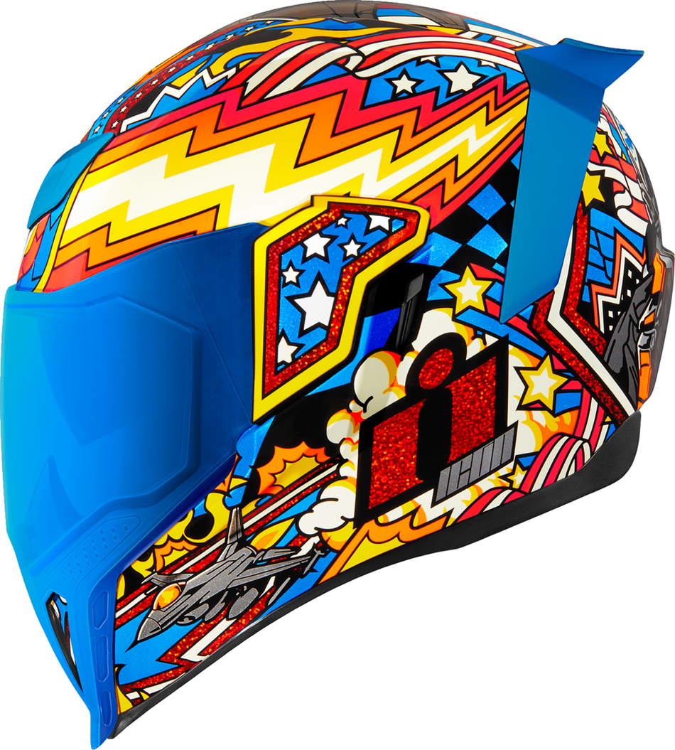 ICON Airflite™ Helmet - Flyboy - Blue - XS 0101-16010