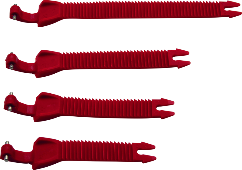 Answer AR1 Boot Strap Kit Red - Youth 445370