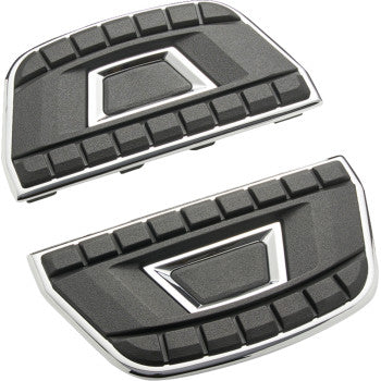 CIRO Chicane™ Floorboard Inserts - Passenger - Chrome 61800