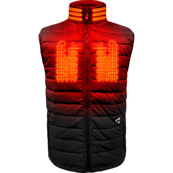 GERBING HEATED CLOTHING 7V Khione Puffer Heated Vest 2.0 - Black - Medium GERKPVST7VMBM