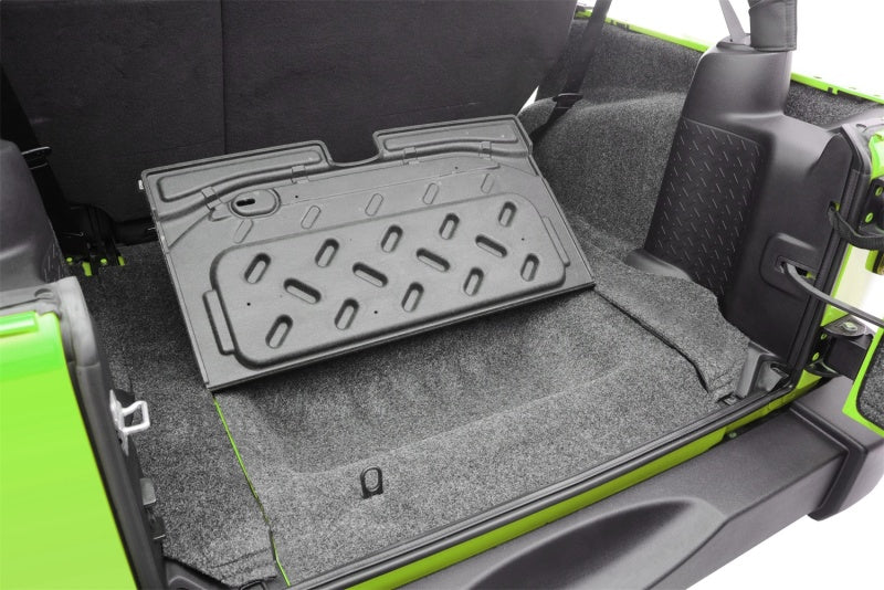 BedRug 07-10 Jeep JK Unlimited 4Dr Rear 5pc Cargo Kit (Incl Tailgate & Tub Liner) BRJK07R4