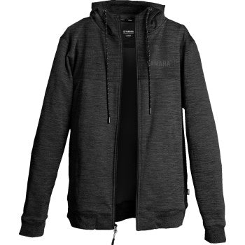 YAMAHA APPAREL Yamaha Zip Hoodie - Black - Small 3050-6533