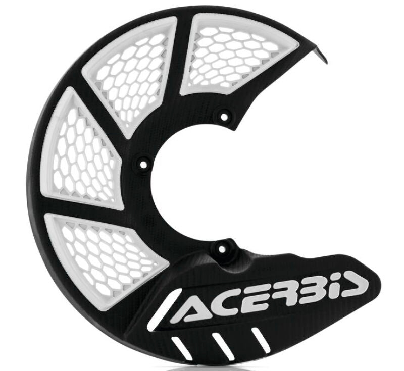 Acerbis X-Brake Disc Cover Vented - Black/White