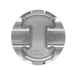 Manley Ford 4.6L/5.4L (3Valve) Flat Top Forged Aluminum 3.572in Bore 0cc Dome Piston Set 594020C-8