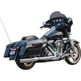S&S CYCLE 2-into-1 4-1/2" Swindler Muffler Kit - Chrome - M8 Touring 550-1142