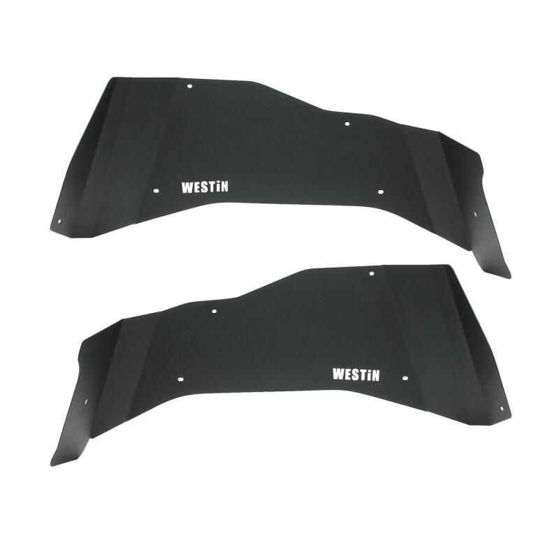 Westin 07-18 Jeep Wrangler JK Inner Fenders - Rear - Textured Black