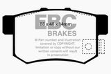 EBC 01-03 Acura CL 3.2 Greenstuff Rear Brake Pads DP2781/2