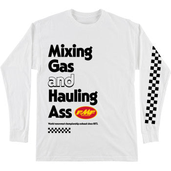 FMF World Famous Long-Sleeve T-Shirt - White - Small HO24119900WHTSM