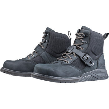 ICON Superduty6 Safety Toe Boots - Black - US 10 3403-1381