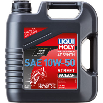 LIQUI MOLY Street Race Synthetisches 4T-Öl - 10W-50 - 4L 20068 