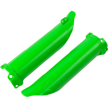 UFO Fork Tube Protectors - Flo Green - KX450F KA04763#AFLU