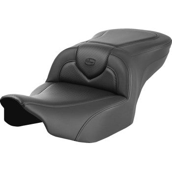 SADDLEMEN RoadSofa™ Seat - Carbon Fiber - without Backrest - FLTR/FLHX '23-'24 823-07-18500