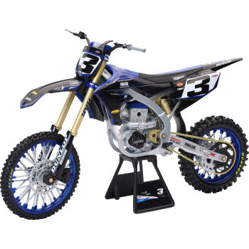 New Ray Toys Yamaha Factory Race Team Bike - Eli Tomac - 1:6 Scale - Black/Blue 49713