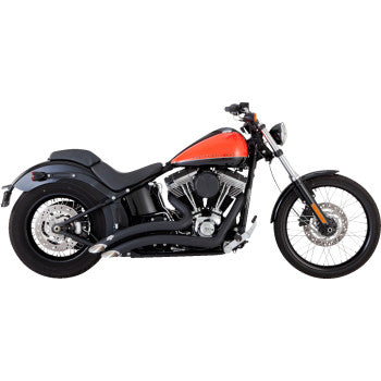 VANCE &amp; HINES 2-in-2 Big Radius Auspuffanlage - Mattschwarz 46079 