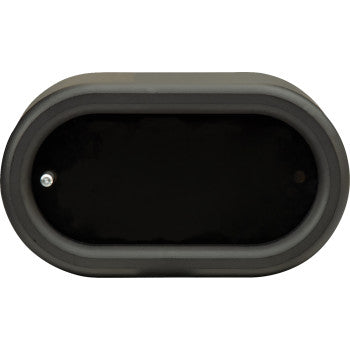 DAKOTA DIGITAL Handle Bar Mount Speedometer - With Signals - Oval - Black MLX-5400-K