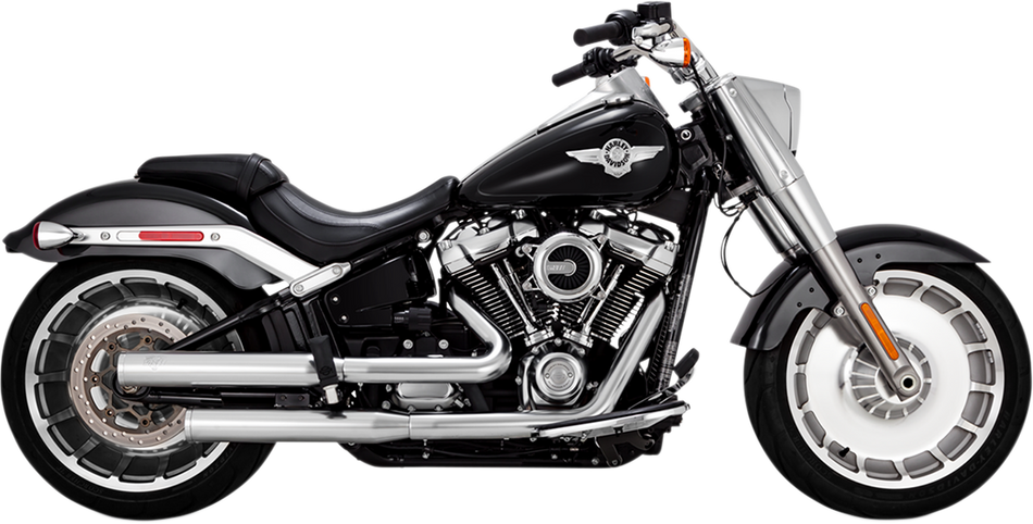 VANCE & HINES Eliminator 300 Mufflers - Satin Chrome 16722