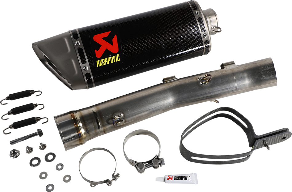 AKRAPOVIC Muffler - Titanium/Carbon Fiber S-H10SO24-APC 1811-4016