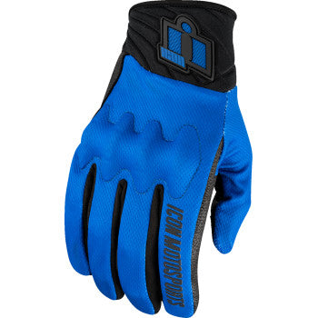 ICON Anthem3™ Gloves - Blue - Medium 3301-4876