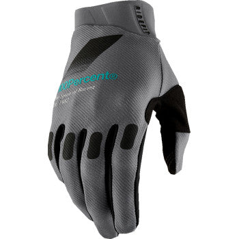 100% Ridefit Gloves - Petrol - XL 10010-00048