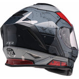 Z1R Youth Warrant 2.0 Helmet - Sentinel - Black/Red - Large 0102-0291