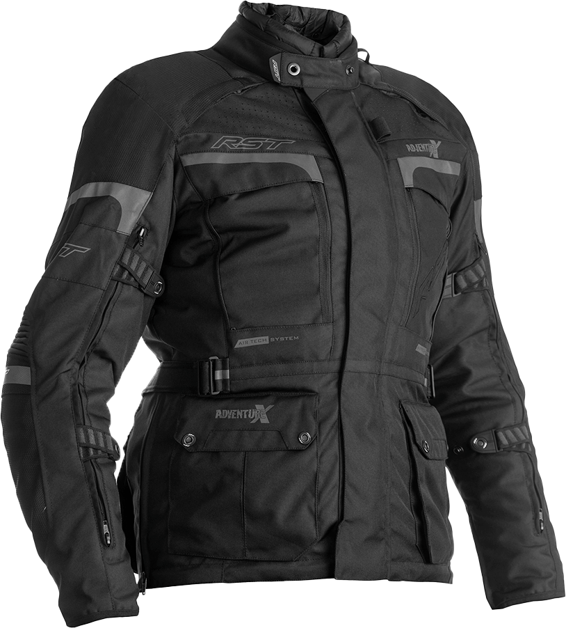 RST Ladies Pro Series Adventure-X Ce Jacket Blk/Blk Textile 2xl 102380BLK-18