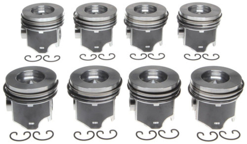 Mahle OE Dodge Eagle HEMI 5.7L 0.50MM 2009-12 Dodge Charger Challenger Durango Piston Set (Set of 8) 2243731050MM