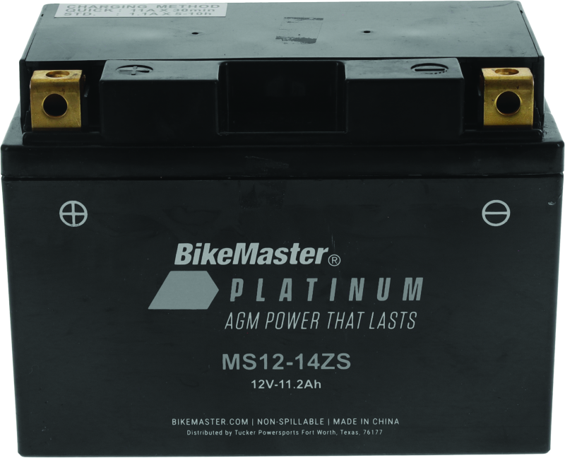 BikeMaster AGM Battery - MS12-14ZS 780716