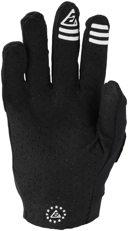 Answer 25 Aerlite Gloves Black/White Youth - Medium 442808