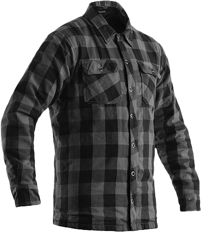 RST Kevlar Lumberjack Ce Shirt Grey Check Textile Xl 102115GRY2-46