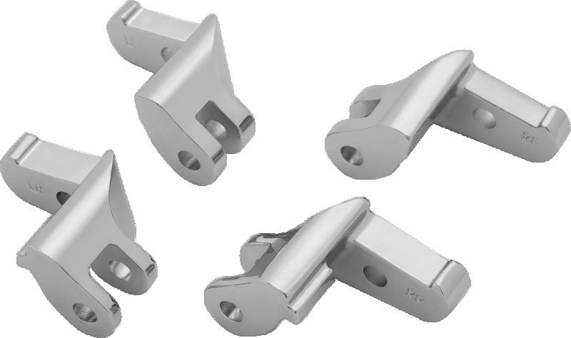 Kuryakyn Floorboard Relocator Brackets 97-16 Touring Chrome 4609