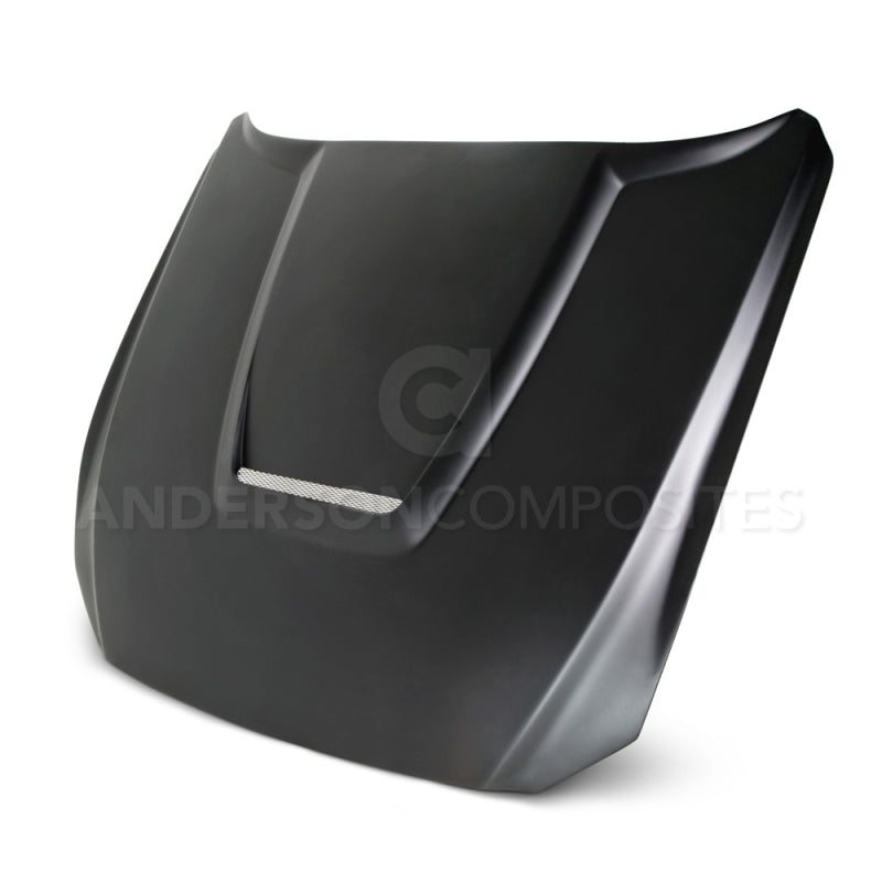 Anderson Composites 15-16 Ford Mustang (Excl. GT350/GT350R) Type-GR Fiberglass Hood AC-HD15FDMU-GR-GF