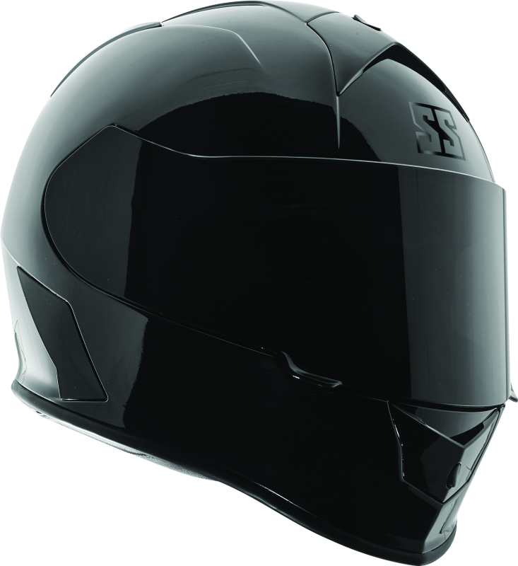 Speed Helmet and Strength SS900 Solid Speed Helmet Gloss Black - Medium