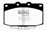 EBC 86-89 Mazda RX7 2.4 (1.3 Rotary)(Vented Rear Rotors) Redstuff Front Brake Pads DP3763C