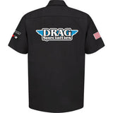 THROTTLE THREADS Drag Specialties House 25 Shirt - Black - 5XL DRG32ST24BK5R