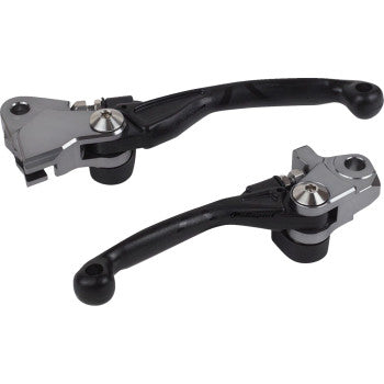 POLISPORT Pivot Unbreakable Lever Set - Black  Yamaha 8487200028