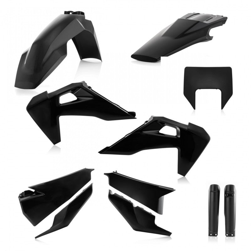 Acerbis 20-23 Husqvarna TE150i-300i/ FE350/s-501/s Full Plastic Kit - Black 2791530001