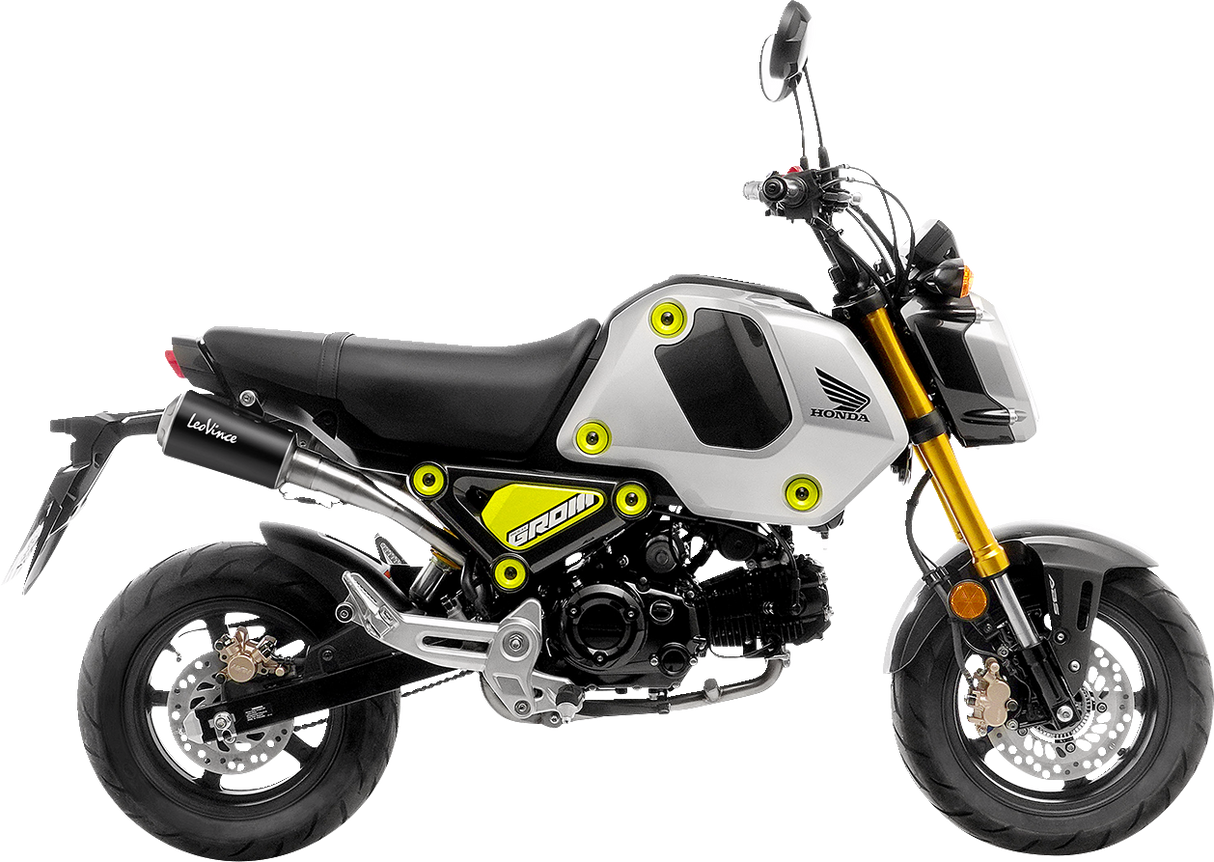 LEOVINCE LV-10 dual Exhaust - Black MSX125 Grom 2022-2024 15253B