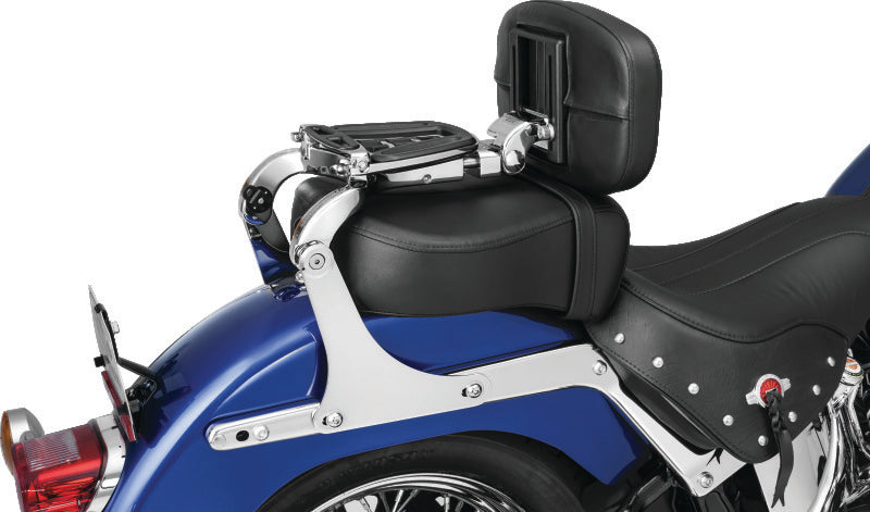 Kuryakyn Fixed Mounts For Multi-Purpose Backrest Chrome 1667