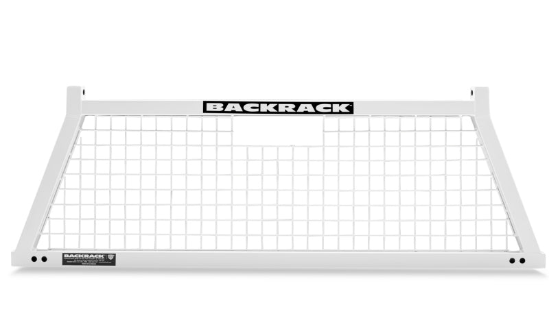 BackRack 99-23 Ford F-250/350 SD / 99-20 F-450 SD Safetyrack Frame ONLY (Req. HW) - White 10700W