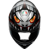 AGV K1 S Helmet - Lyzard - Matte Black/Gray/Red - 2XL 2118394003-044-XXL