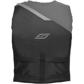 SLIPPERY Impulse Vest - Black/Charcoal - Super L 103014-70100521