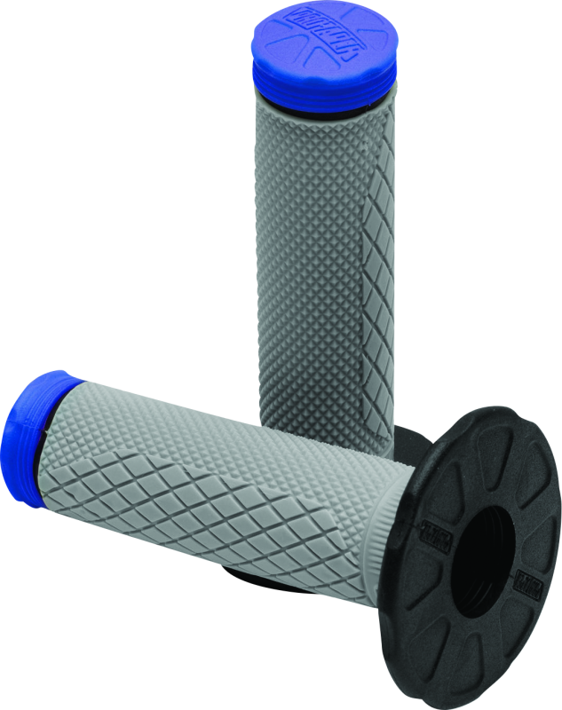 ProTaper Tri Density Full Diamond MX Grips - Blue 24873